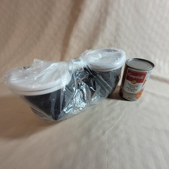Tupperware Essentials Condiment Server Caddy set - Black - Picture 2 of 3